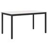 vidaXL Mesa de jantar Branco 150 x 90 x 75 cm