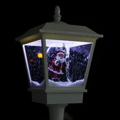 vidaXL Candeeiro de rua natalício com Pai Natal 180 cm LED
