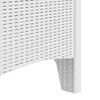 vidaXL Cadeira de Jardim 4 pcs Branco 53 x 49 x 85 cm Polipropileno