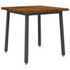 vidaXL Mesa de Jantar Quadrada 80 x 80 x 75 cm