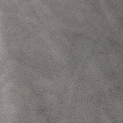 vidaXL Manta pesada c/ capa 6 kg 135x200 cm tecido cinzento