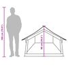 vidaXL Tenda para campismo para 2 pessoas imperme&aacute;vel camuflagem