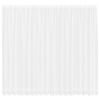 vidaXL Cortina de Renda com cortinas Branco 280 x 500 cm Poli&eacute;ster