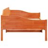 vidaXL Cama sem colchão 90x190 cm madeira de pinho maciça castanho-mel