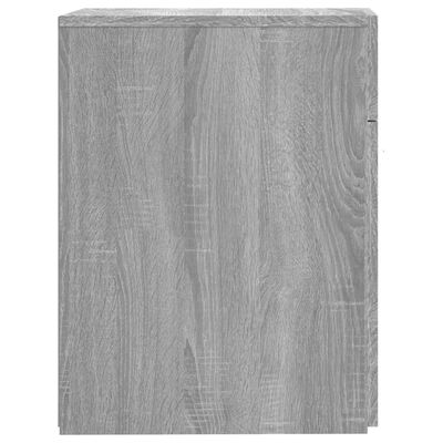 vidaXL Móvel boticário 20x45,5x60 cm derivados madeira cinzento sonoma