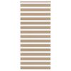 vidaXL Cortina de zebra 105x200 cm largura do tecido 100,9cm poli&eacute;ster