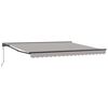 vidaXL Estrutura de Toldo Cinzento-claro 400 &times; 300 cm
