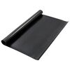 vidaXL Tapete de Piso Preto 1,2 x 2 m Borracha