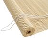 vidaXL Estores de rolo Natural 40 x 160 cm Bambu