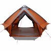 vidaXL Tenda Teepee com telhado Cinza e Laranja 490 x 410 x 210 cm