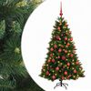 vidaXL &Aacute;rvore de Natal artificial com bolas 120 cm 150 LED