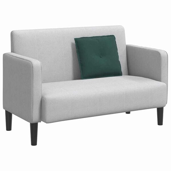 vidaXL Travesseiro para Costas Verde Escuro 50 x 45 cm