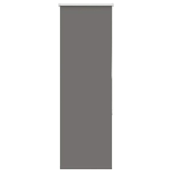 vidaXL Persiana de enrolar 60x130 cm largura tecido 55,7 cm poli&eacute;ster