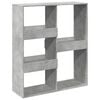 vidaXL Divis&oacute;ria 100x33x115 cm derivados de madeira cinzento cimento