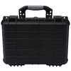 vidaXL Caixa protetora de equipamento 40,6x33x17,4 cm preto
