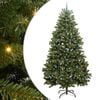 vidaXL &Aacute;rvore de Natal Artificial Verde 300 cm PVC e Metal