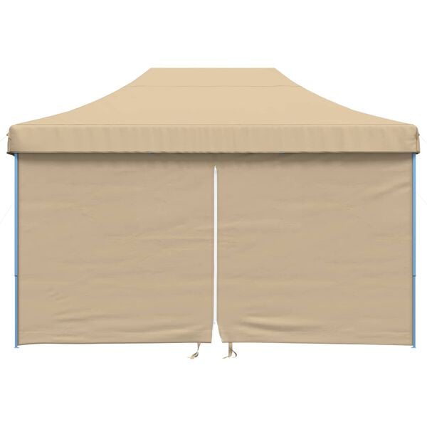 vidaXL Tenda de Festa Bege 292 x 440 x 315 cm Tecido Oxford