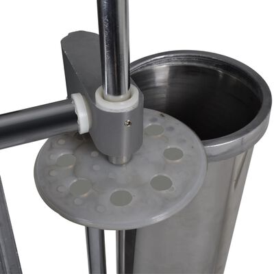 Máquina Manual Vertical de Fazer Salsichas em Aço Inoxidável 3,5L