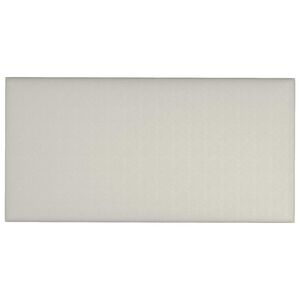 vidaXL Cabeceira de Parede 12 pcs Creme Veludo