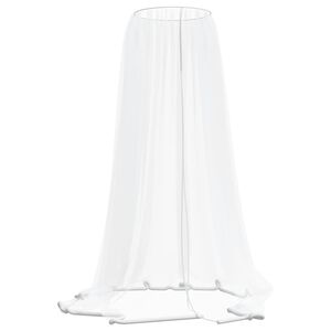 vidaXL Rede mosquiteira para guarda-sol malha 220 &Phi;330x250 cm branco