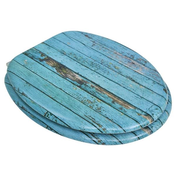 Tampa de sanita de MDF, design madeira antiga