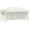 vidaXL Tenda de Festa Creme 291 x 580 x 315 cm Tecido Oxford