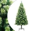 vidaXL &Aacute;rvore de Natal artificial articulada com suporte 150 cm