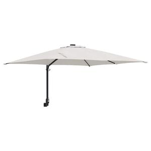 vidaXL Guarda-sol de Jardim Areia 248,5 x 247,5 x 160 cm