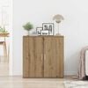 vidaXL Buffet Carvalho Artesanal 79 x 38 x 80 cm Madeira processada
