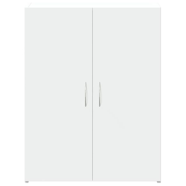 vidaXL Arquivador 60x32x77,5 cm derivados de madeira branco