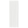 vidaXL Cortina de Renda Branco 300 x 150 cm Poli&eacute;ster