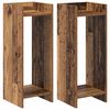 vidaXL Suporte para Plantas 2 pcs Madeira antiga 30 x 30 x 80 cm