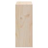 vidaXL Escorredor de Vinho 4 pcs Natural 62 x 25 x 62 cm