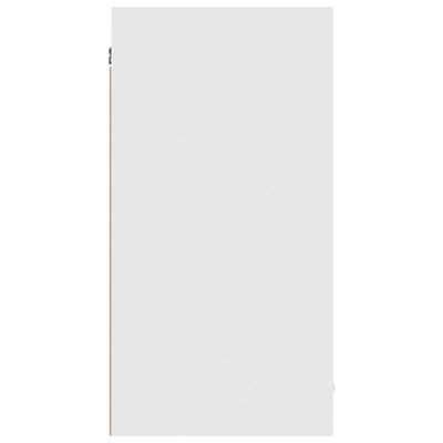 vidaXL Armário de parede 80x31x60 cm contraplacado branco