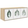vidaXL Arm&aacute;rio de TV Montado na Parede HANAU 102 x 33 x 40 cm