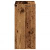 vidaXL Estante 68,5x32x68,5 cm derivados de madeira madeira velha