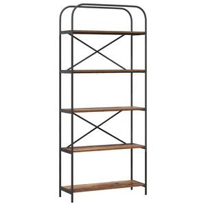 vidaXL Estante Madeira antiga 80 x 30 x 183 cm Madeira processada