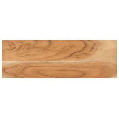 vidaXL Mesa consola 110x30x75 cm madeira de acácia maciça