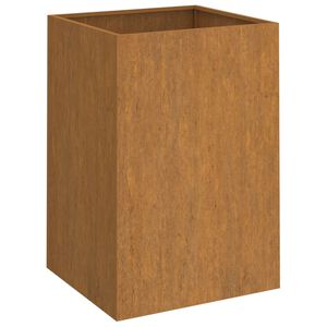 vidaXL Vaso/floreira 42x38x75 cm a&ccedil;o corten