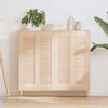 vidaXL Portas de arm&aacute;rio 4 pcs com design de persiana pinho maci&ccedil;o