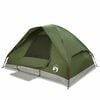 vidaXL Tenda familiar em c&uacute;pula p/ 6pessoas imperme&aacute;vel verde azeitona