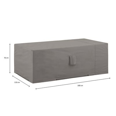 Madison Cobertura para mobiliário de exterior 180x110x70cm cinzento