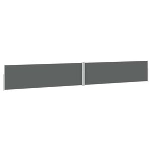 vidaXL Toldo lateral retr&aacute;til para p&aacute;tio 170x1200 cm antracite