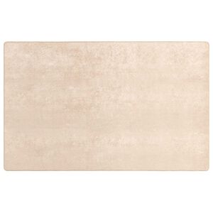 vidaXL Passadeira MARSA Creme 190 x 300 cm Poli&eacute;ster e PVC
