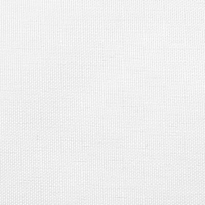 vidaXL Para-sol estilo vela tecido oxford quadrado 5x5 m branco