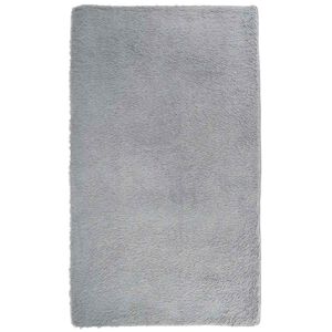 vidaXL Tapete shaggy de pelo alto NAVARRA 60x100 cm cinzento-claro