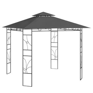 vidaXL Gazebo 3x3x2,7 m 160 g/m&sup2; antracite