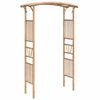 vidaXL Arco para rosas em bambu 118x40x187 cm