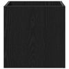 vidaXL Caixa de Vaso Carvalho Preto 40 x 38,5 x 40 cm