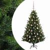 vidaXL &Aacute;rvore de Natal artificial com bolas 120 cm 150 LED